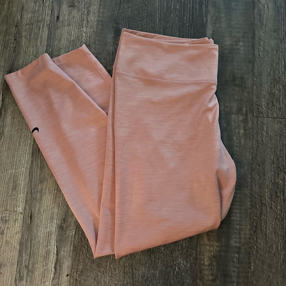 Nike Light Pink Active Wear Legggings